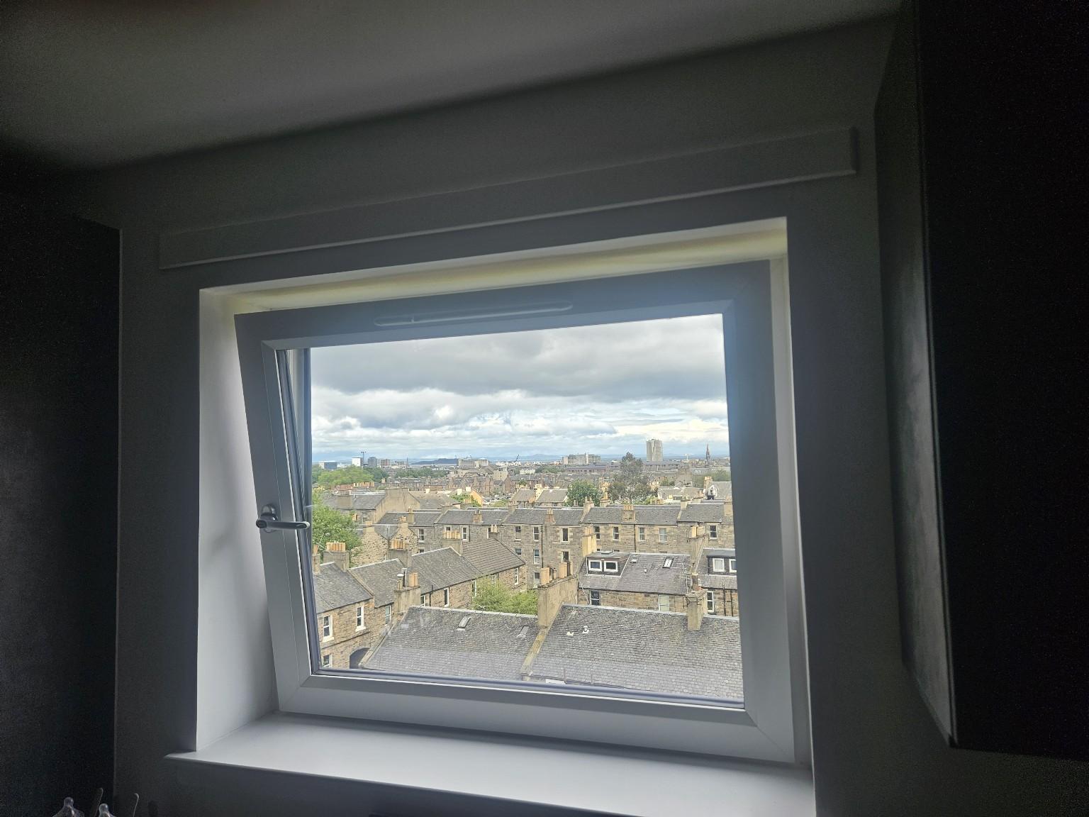 Window before blinds fitted